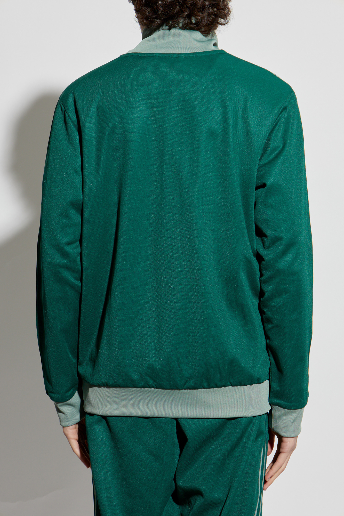 Zielony Bluza z logo ADIDAS Originals - Vitkac Polska